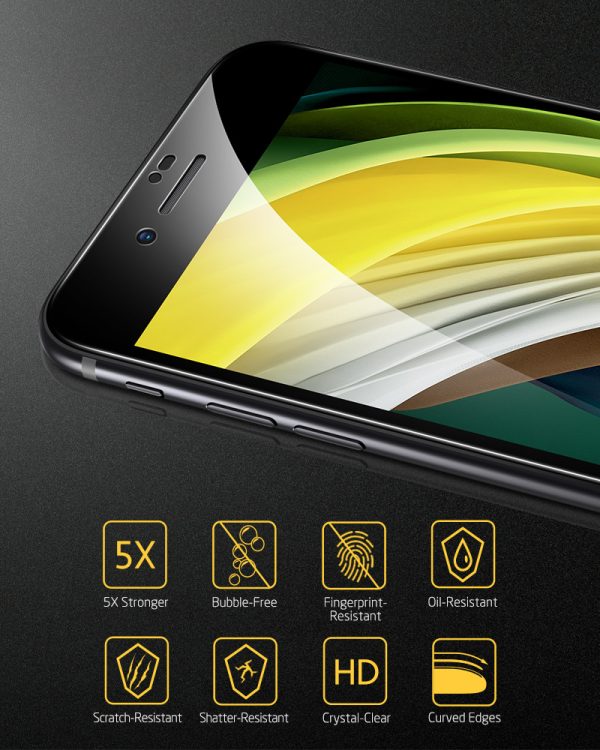 7 iPhone SE 2020 Screen Shield 3D Screen Protector also for iPhone 8 & iPhone 7 - Image 8