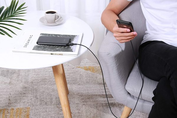 AUKEY Lightning USB Cable Apple iPhone Mfi Certified 1m / 3.9fft - CB-BAL1 - Black - Image 4