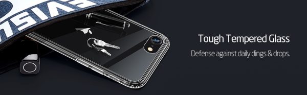 iPhone SE 2020 Ice Shield Glass Case by ESR - Clear - also for iPhone 8 & iPhone 7 - Image 14