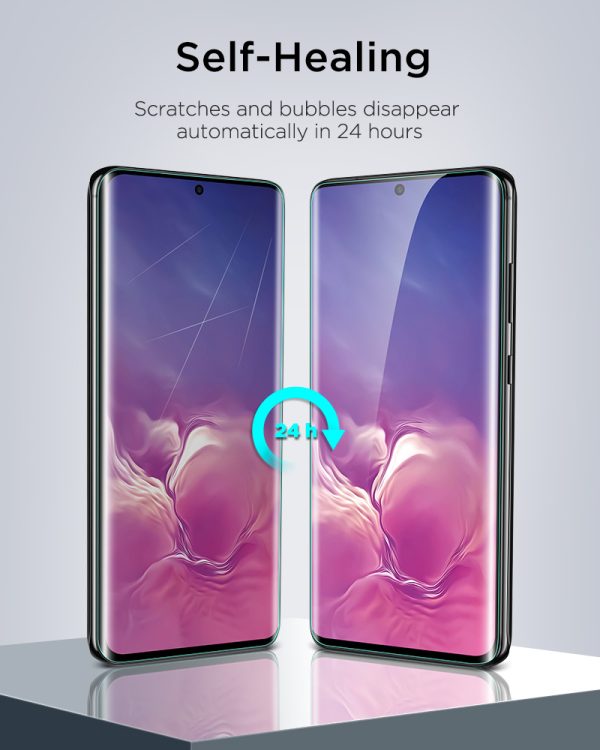 KF06 Galaxy S20 Ultra Liquid Skin Full Coverage Screen Protector by ESR - 3 PACK - Image 7