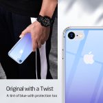 iPhone SE 2020 Ice Shield Glass Case by ESR - Blue / Purple Crystal - also for iPhone 8 & iPhone 7 - Image 6