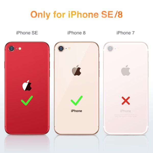 iPhone SE 2020 Air Armor Tough Case - Crystal Clear - also for iPhone 8 & iPhone 7 - Image 3