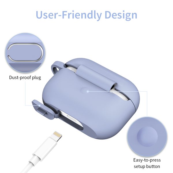 KF5 Bounce Series Silicon Protective Case for Airpods Pro by ESR - Lavendar - Image 5