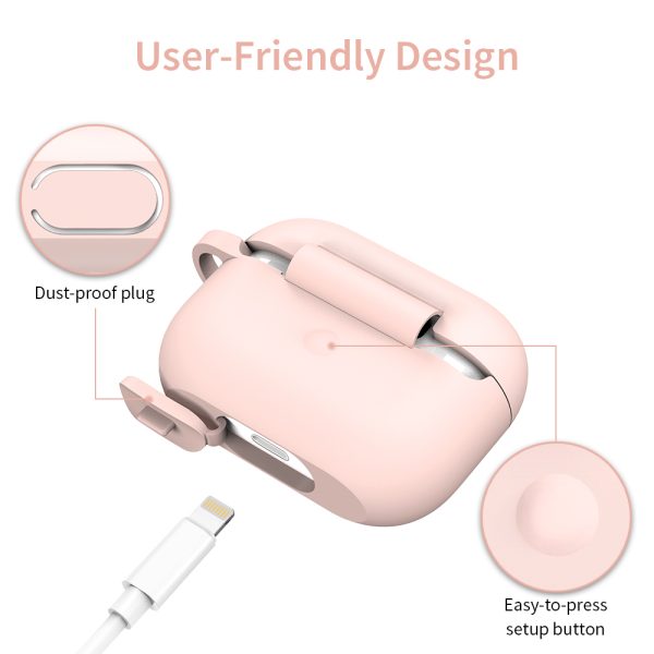 KF5 Bounce Series Silicon Protective Case for Airpods Pro by ESR - Pink - Image 5