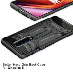 OnePlus 8 Rugged Case by KAPAVER - Black - Image 4