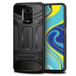 Redmi Note 9 Pro Rugged Case by KAPAVER - Black also for Redmi Note 9S / Redmi Note 9 Pro max