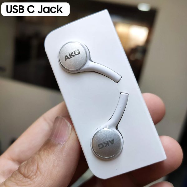 akg samsung note 10 type c jack white