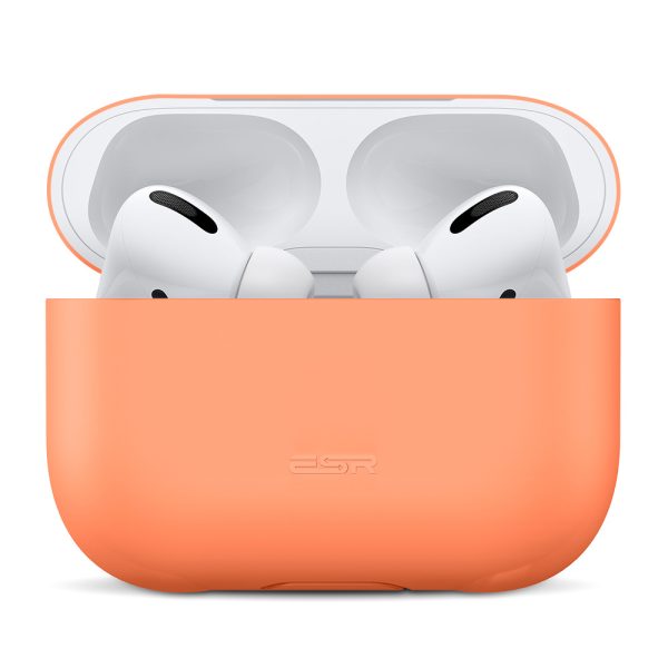 Breeze Plus Silicon Protective Case for Airpods Pro by ESR - Papaya - Image 3