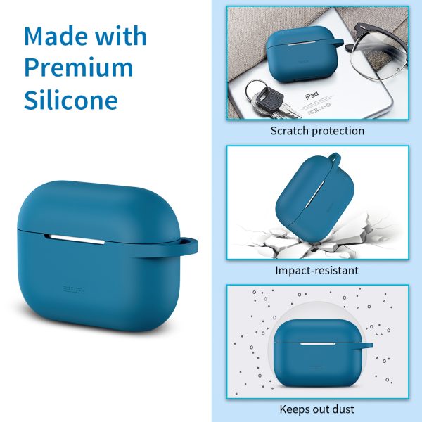 Bounce Series Silicon Protective Case for Airpods Pro by ESR - Blue - Image 2