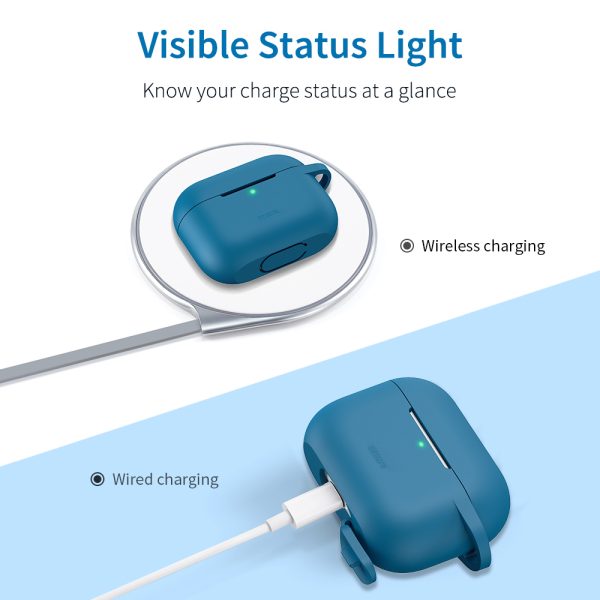 Bounce Series Silicon Protective Case for Airpods Pro by ESR - Blue - Image 4