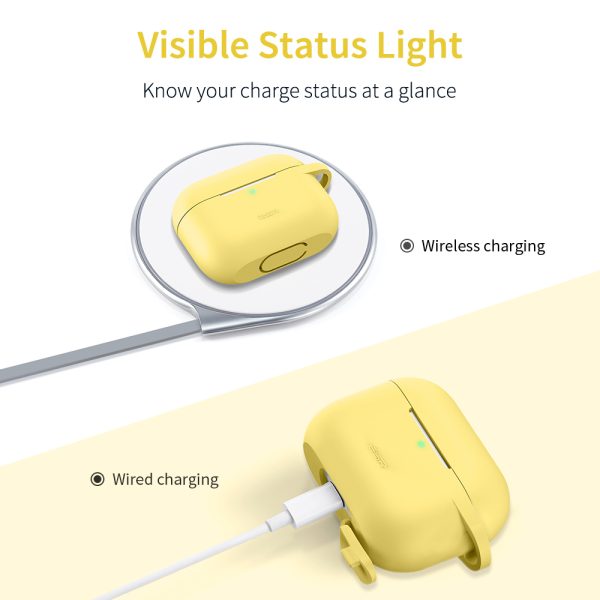 Bounce Series Silicon Protective Case for Airpods Pro by ESR - Yellow - Image 4
