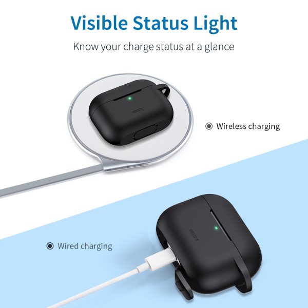 Bounce Series Silicon Protective Case for Airpods Pro by ESR - Black - Image 4