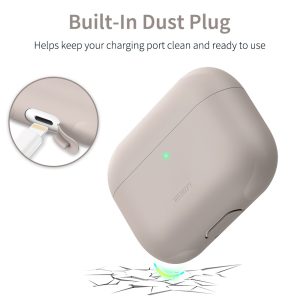 Breeze Plus Silicon Protective Case for Airpods Pro by ESR - Gray - Image 8