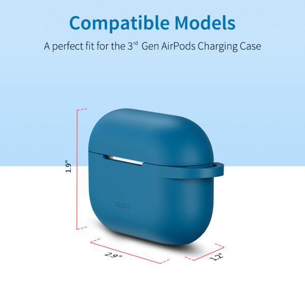 Bounce Series Silicon Protective Case for Airpods Pro by ESR - Blue - Image 6