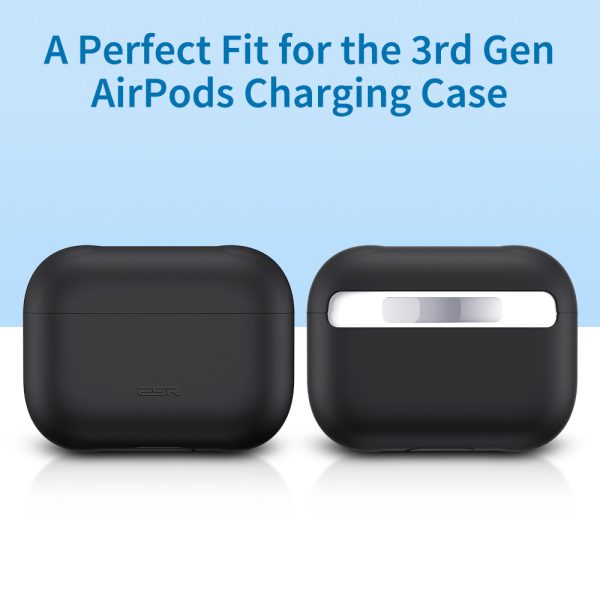 Breeze Plus Silicon Protective Case for Airpods Pro by ESR - Black - Image 2