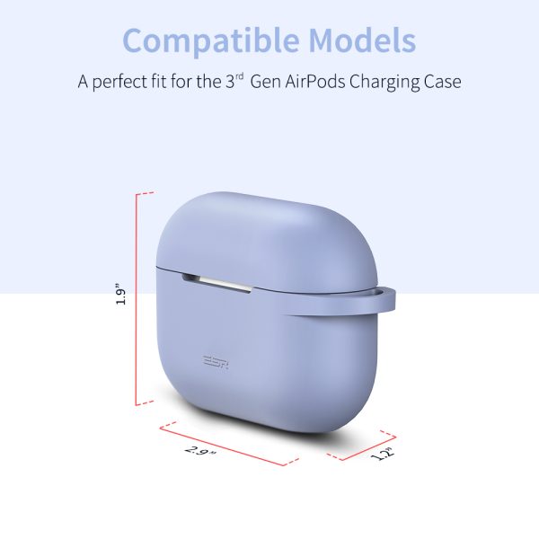 kf6 Bounce Series Silicon Protective Case for Airpods Pro by ESR - Lavendar - Image 6