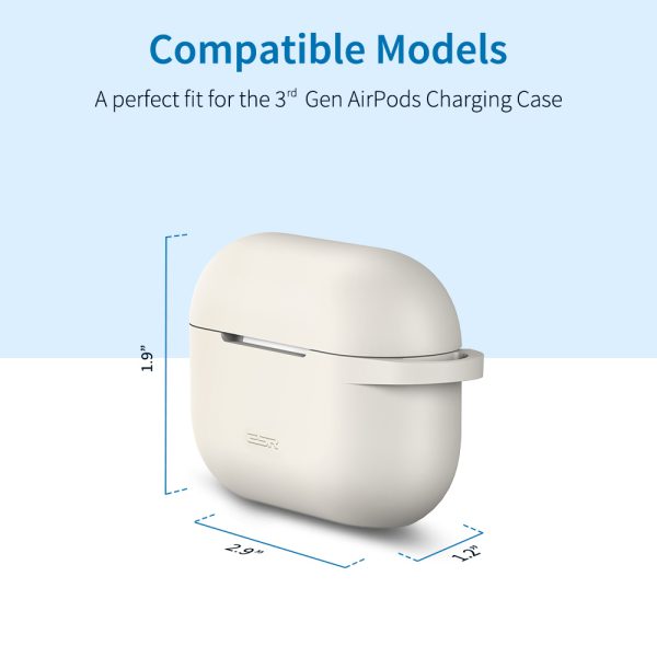 Bounce Series Silicon Protective Case for Airpods Pro by ESR - Gray - Image 5