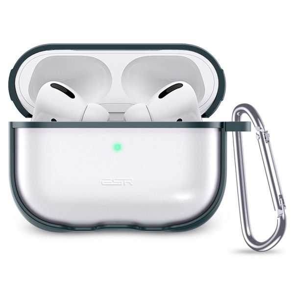 Hybrid TPU & PE Frame Protective Case for Airpods Pro by ESR - Pine Green - Image 3