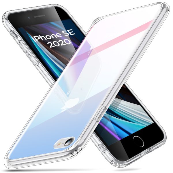iPhone SE 2020 Ice Shield Glass Case by ESR - Red / Blue Crystal - also for iPhone 8 & iPhone 7 - Image 9