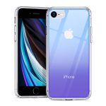 iPhone SE 2020 Ice Shield Glass Case by ESR - Blue / Purple Crystal - also for iPhone 8 & iPhone 7