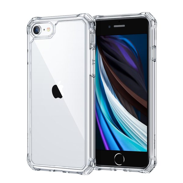 白-主图1的副本2 iPhone SE 2020 Air Armor Tough Case - Crystal Clear - also for iPhone 8 & iPhone 7 - Image 1