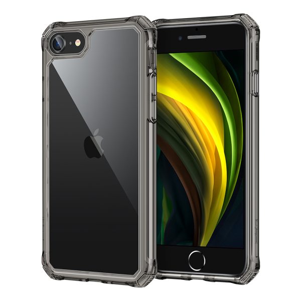 黑-主图1的副本2 iPhone SE 2020 Air Armor Tough Case - Clear Black - also for iPhone 8 & iPhone 7 - Image 1