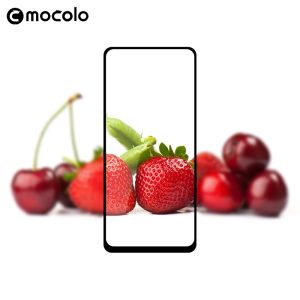 Redmi Note 9 Pro Glass Protector Full Glue Edge to Edge Tempered - Black - Image 4