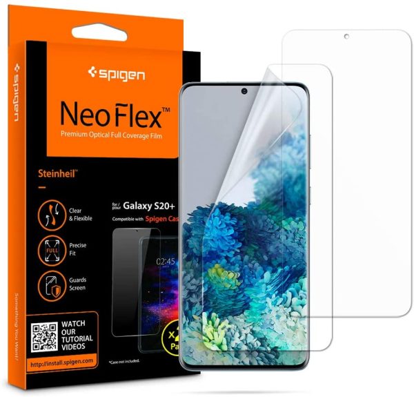 61rJHXxXHAL._AC_SL1000_ Galaxy S20 Plus Neo Flex HD Screen Protector (Front 2) AFL00644 - Image 1