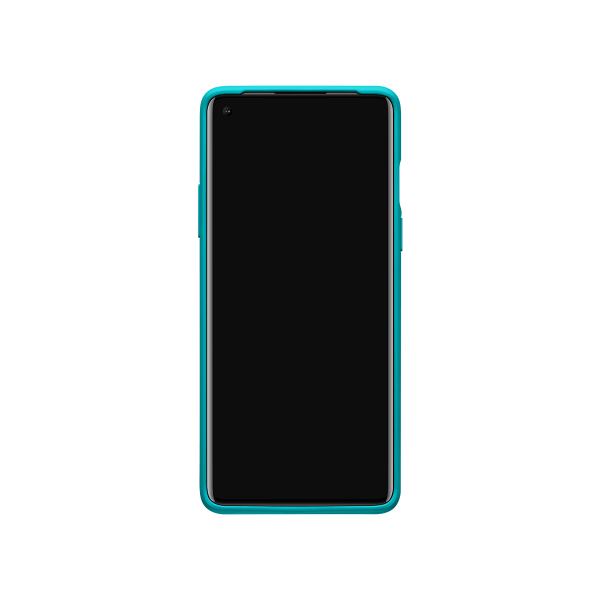 OnePlus 8 Pro Sandstone Bumper Case Original by OnePlus - Cyan - Image 2