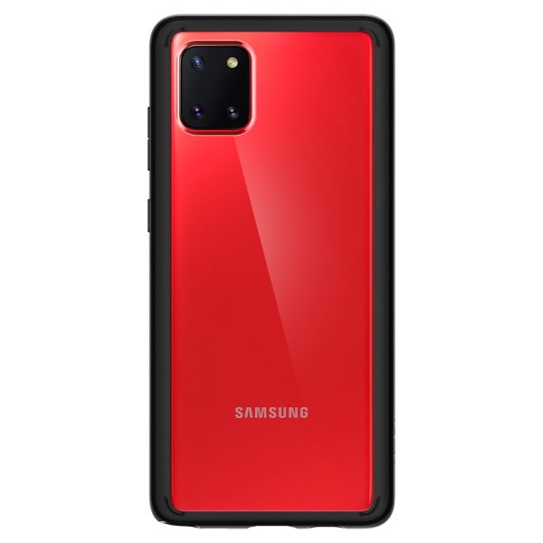 Galaxy Note 10 Lite Ultra Hybrid Case by Spigen ACS00685 - Matte Black - Image 3