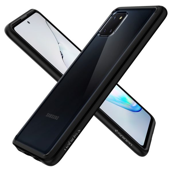 Galaxy Note 10 Lite Ultra Hybrid Case by Spigen ACS00685 - Matte Black - Image 9
