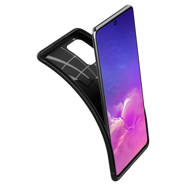 Galaxy S10 Lite Rugged Armor by Spigen ACS00676 - Black - Image 6