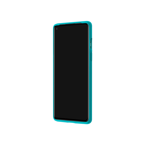 OnePlus 8 Pro Sandstone Bumper Case Original by OnePlus - Cyan - Image 3