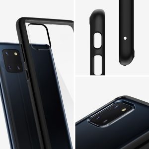 Galaxy Note 10 Lite Ultra Hybrid Case by Spigen ACS00685 - Matte Black - Image 10