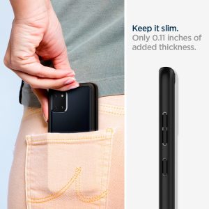 Galaxy Note 10 Lite Ultra Hybrid Case by Spigen ACS00685 - Matte Black - Image 12