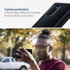 Galaxy Note 10 Lite Ultra Hybrid Case by Spigen ACS00685 - Matte Black - Image 13