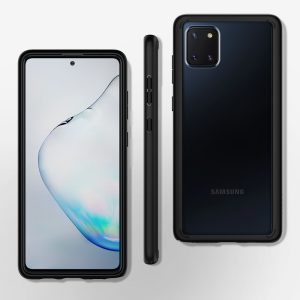 Galaxy Note 10 Lite Ultra Hybrid Case by Spigen ACS00685 - Matte Black - Image 15