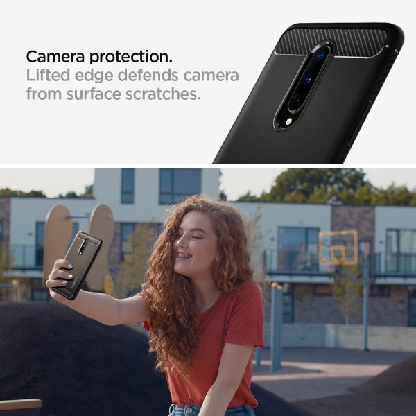 OnePlus 8 Rugged Armor Spigen ACS00826 - Black - Image 5