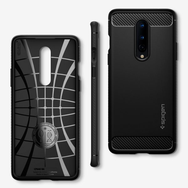 OnePlus 8 Rugged Armor Spigen ACS00826 - Black - Image 7