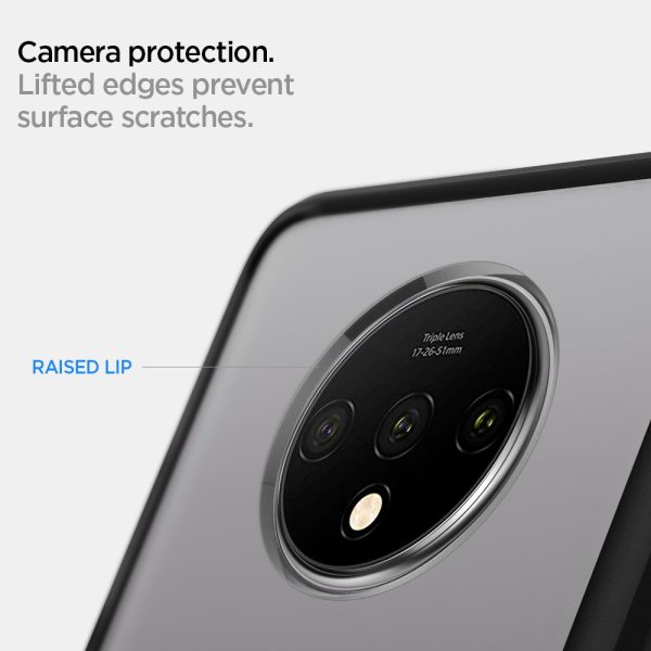 OnePlus 7T Ultra Hybrid Spigen ACS00318 Matte Black - Image 22
