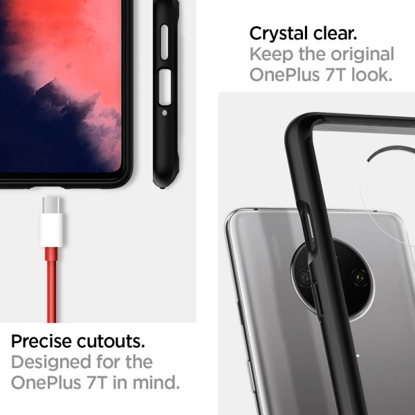 OnePlus 7T Ultra Hybrid Spigen ACS00318 Matte Black - Image 3