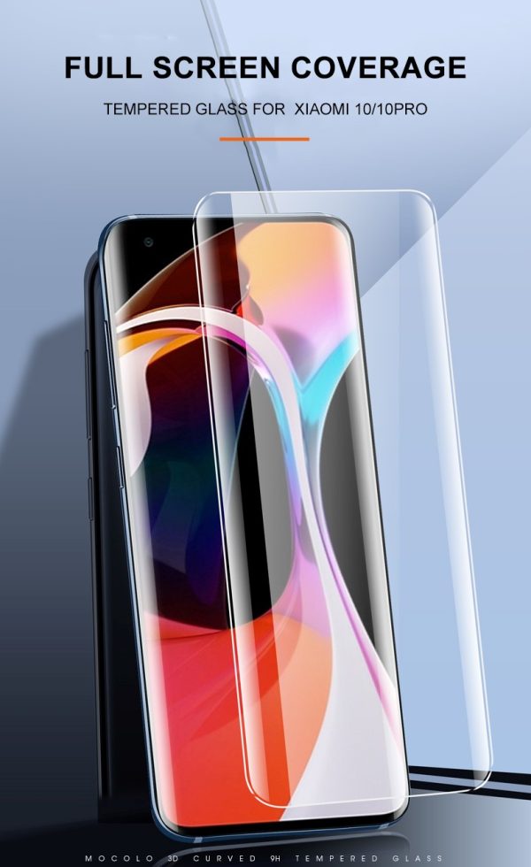 Mi 10 / Mi 10 Pro UV Glass Protector with UV Light by Mocolo - Image 2