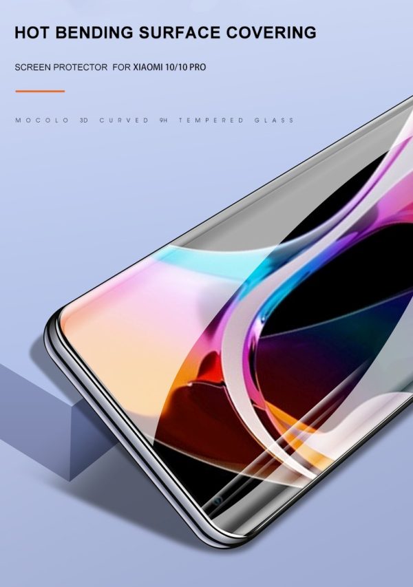 Mi 10 / Mi 10 Pro UV Glass Protector with UV Light by Mocolo - Image 3