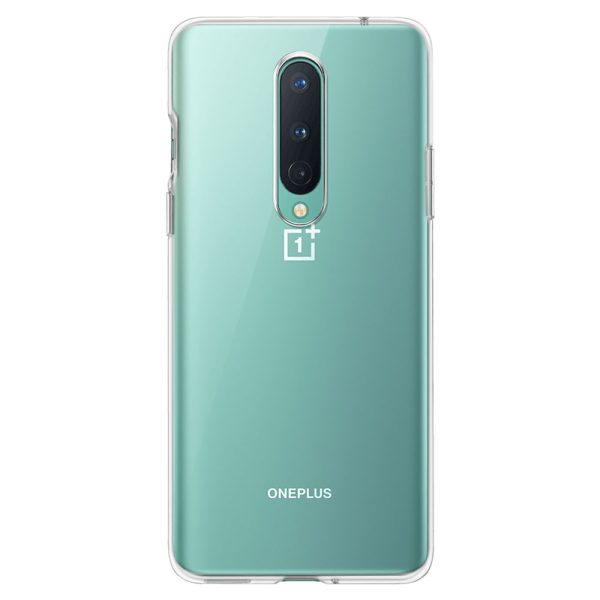 op8-clear-1 OnePlus 8 Clear Bumper Case Original by OnePlus - Image 1