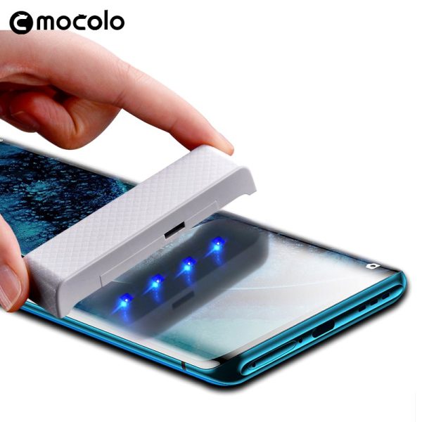 OPPO Find X2 Pro UV Glass Protector with UV Light by Mocolo - Image 4