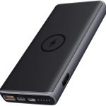 Aukey 18W Wireless Charging Powerbank PD QC 3.0 10000mAh - PB-Y32 - Black