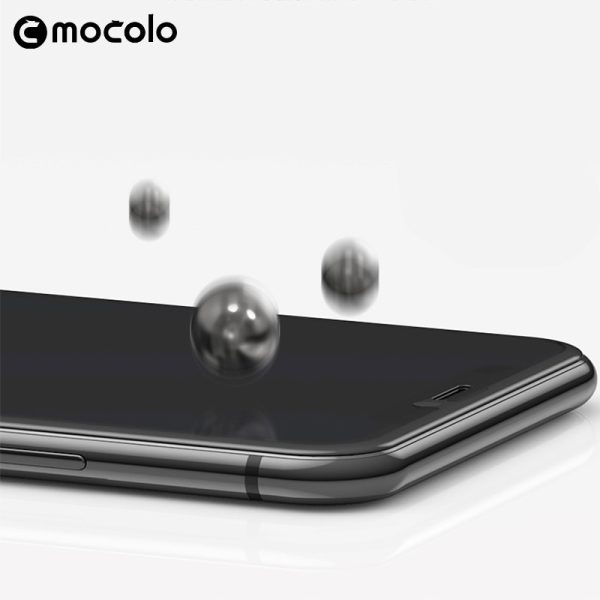 iPhone 11 Pro Matte Finish 3D Tempered Glass by Mocolo - Black also for iPhone XS / iPhone X - Image 6