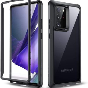 Galaxy Note 20 Ultra Alliance Tough Case with Shockproof Bumper – Matte Black