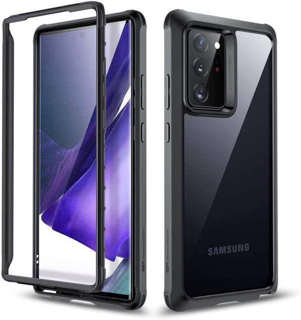 61PqoTPt63L._AC_SL1000_ Galaxy Note 20 Ultra Alliance Tough Case with Shockproof Bumper – Matte Black - Image 1