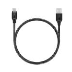 Aukey Braided Nylon Micro USB Cable 3.95ft -CB-AM1-Black